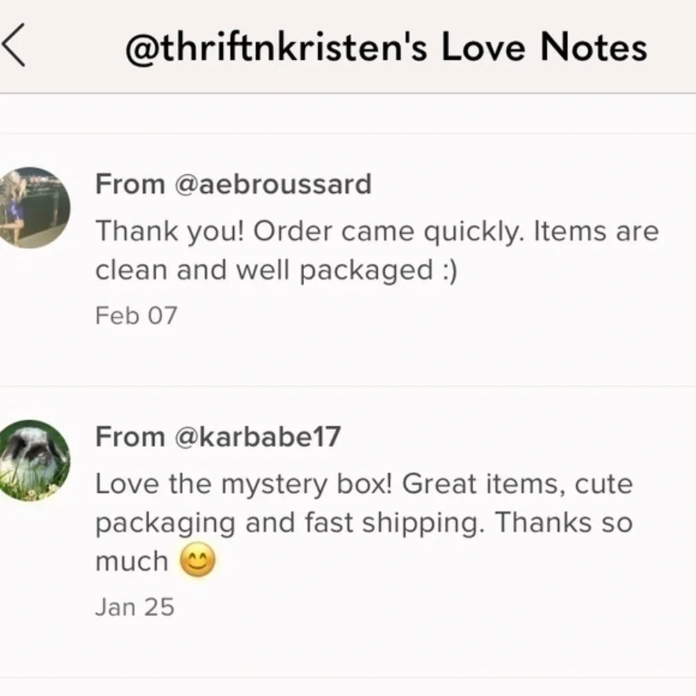 Clothing mystery box